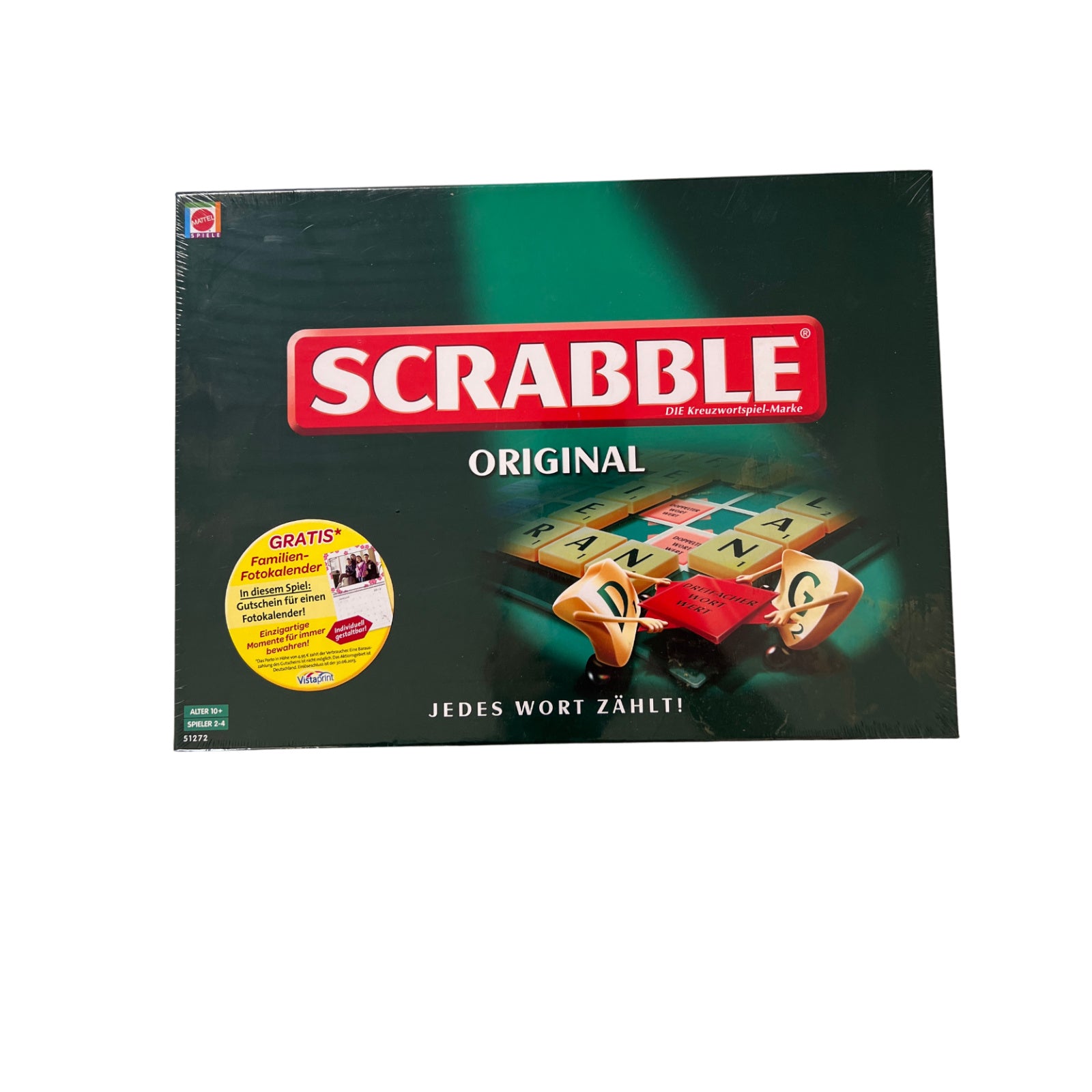 SCRABBLE Original Jedes Wort zählt von Mattel 2008 NEU in Folie – Brettspielimperium