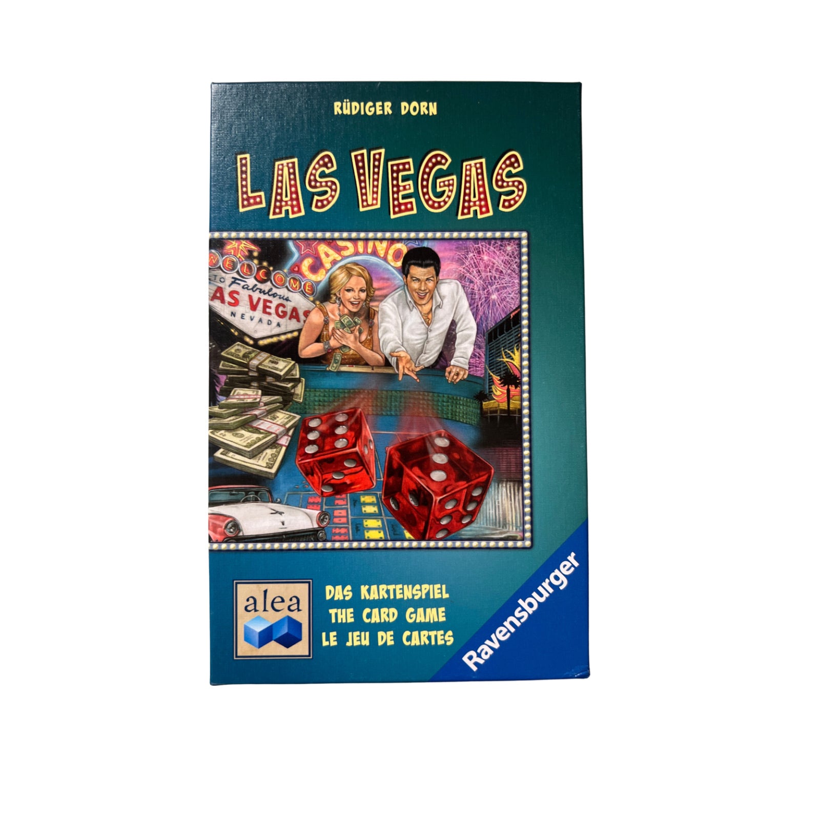 Las Vegas Kartenspiel| Rüdiger Dorn  Alea Ravensburger - Unbespielt – Brettspielimperium