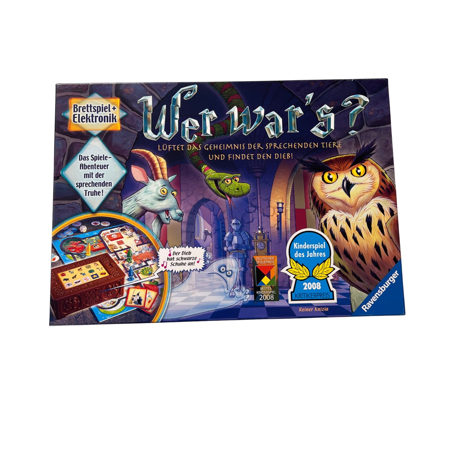 Wer war's? Ravensburger 2007 Brettspiel Gesellschaftsspiel Getestet- Vollständig – Brettspielimperium