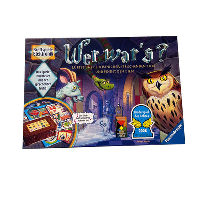 Wer war's? Ravensburger 2007 Brettspiel Gesellschaftsspiel Getestet- Vollständig – Brettspielimperium