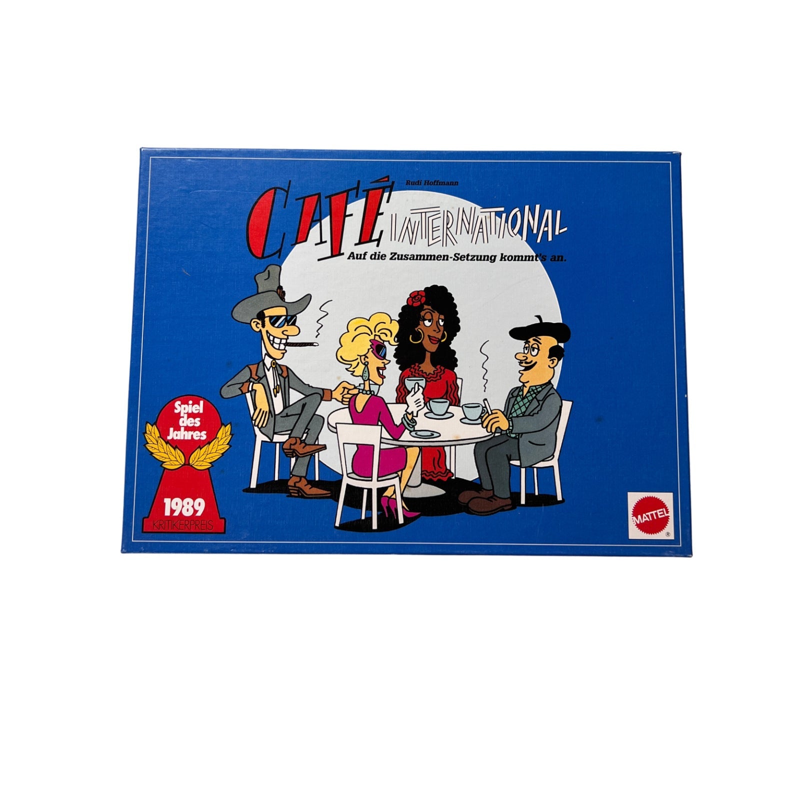 Café International - Brettspiel von Mattel - Vollständig – Brettspielimperium