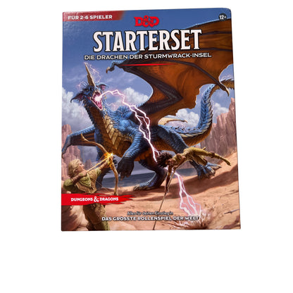 Dungeons & Dragons Starterset D&D DND Drache der Sturmwrackinsel - Vollständig – Brettspielimperium