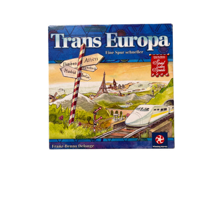 Trans Europa - Winning Moves - Vollständig – Brettspielimperium
