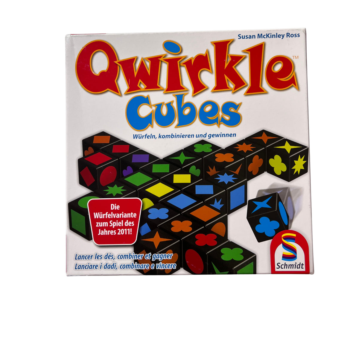 Qwirkle Cubes - Schmidt Spiele - Vollständig – Brettspielimperium