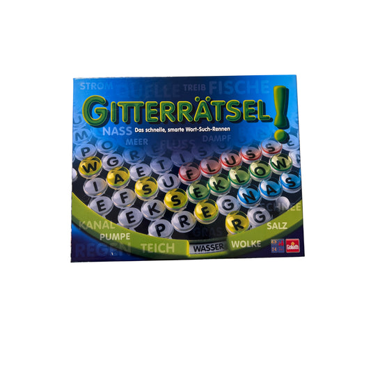 Gitterrätsel Goliath 70473 Brettspiel Gesellschaftsspiel - Vollständig – Brettspielimperium