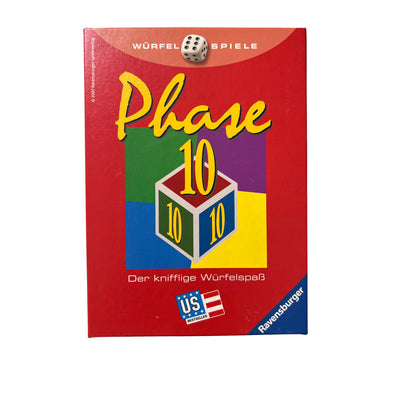 Phase 10 Würfelspiel Spiel Ravensburger Alte Version 2007 - Vollständig – Brettspielimperium