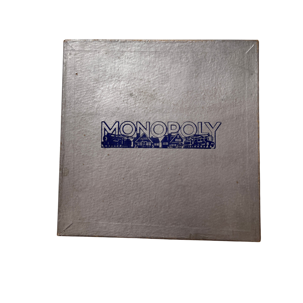 Monopoly Brettspiel Spiele Schmidt silber Vintage alt 60er Holz - Vollständig – Brettspielimperium