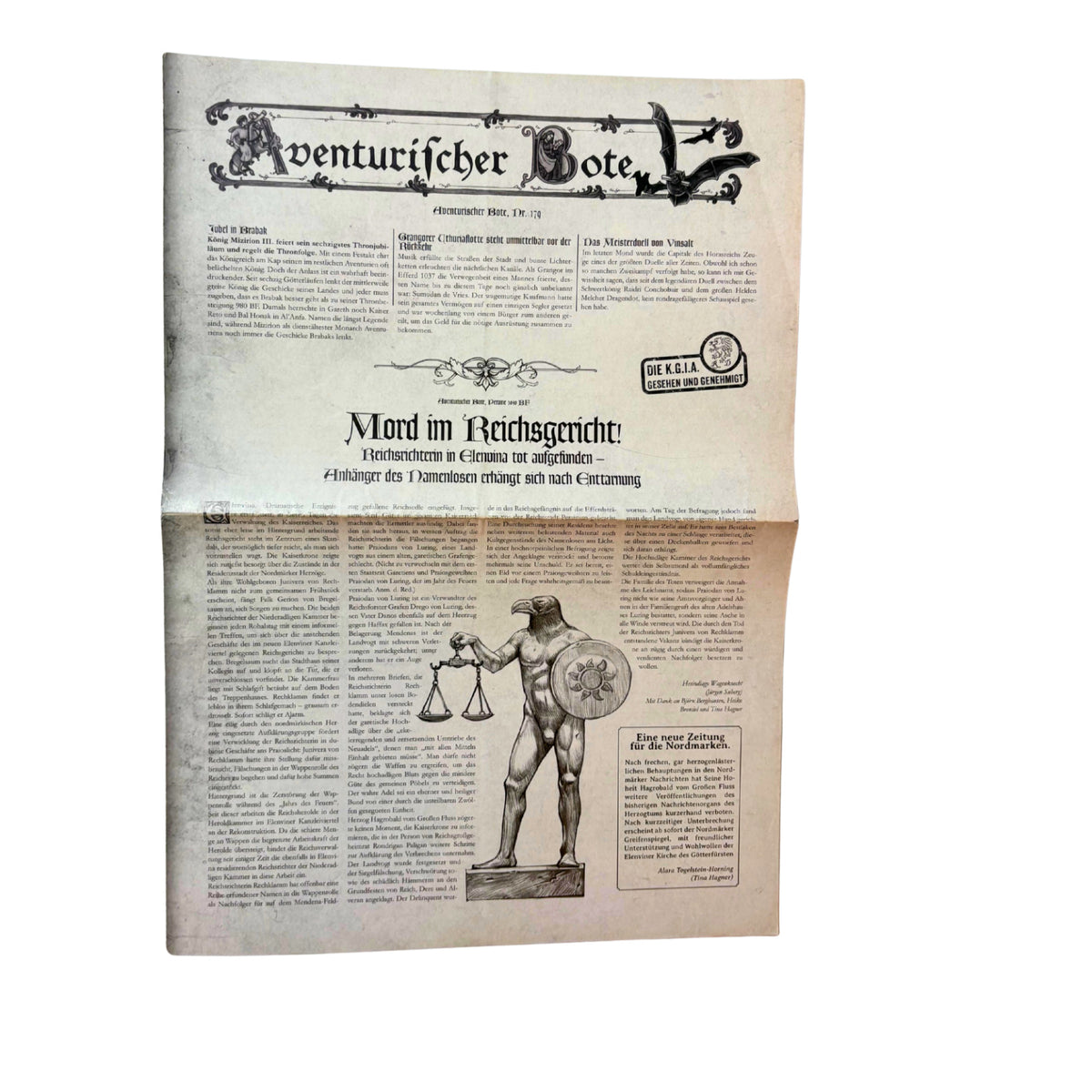 DSA, Aventurischer Bote Nr. 179 – Brettspielimperium