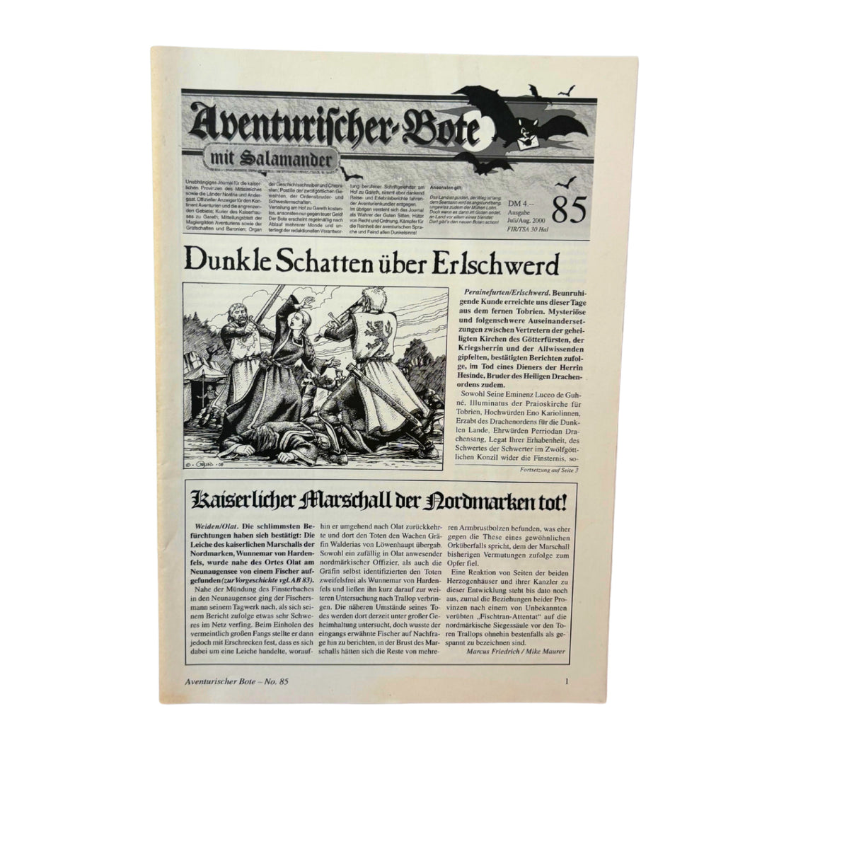 DSA, Aventurischer Bote Nr. 85 – Brettspielimperium