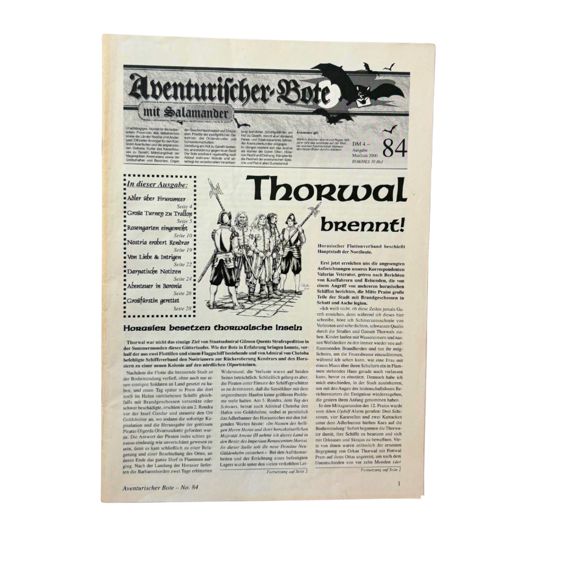 DSA, Aventurischer Bote Nr. 84 – Brettspielimperium