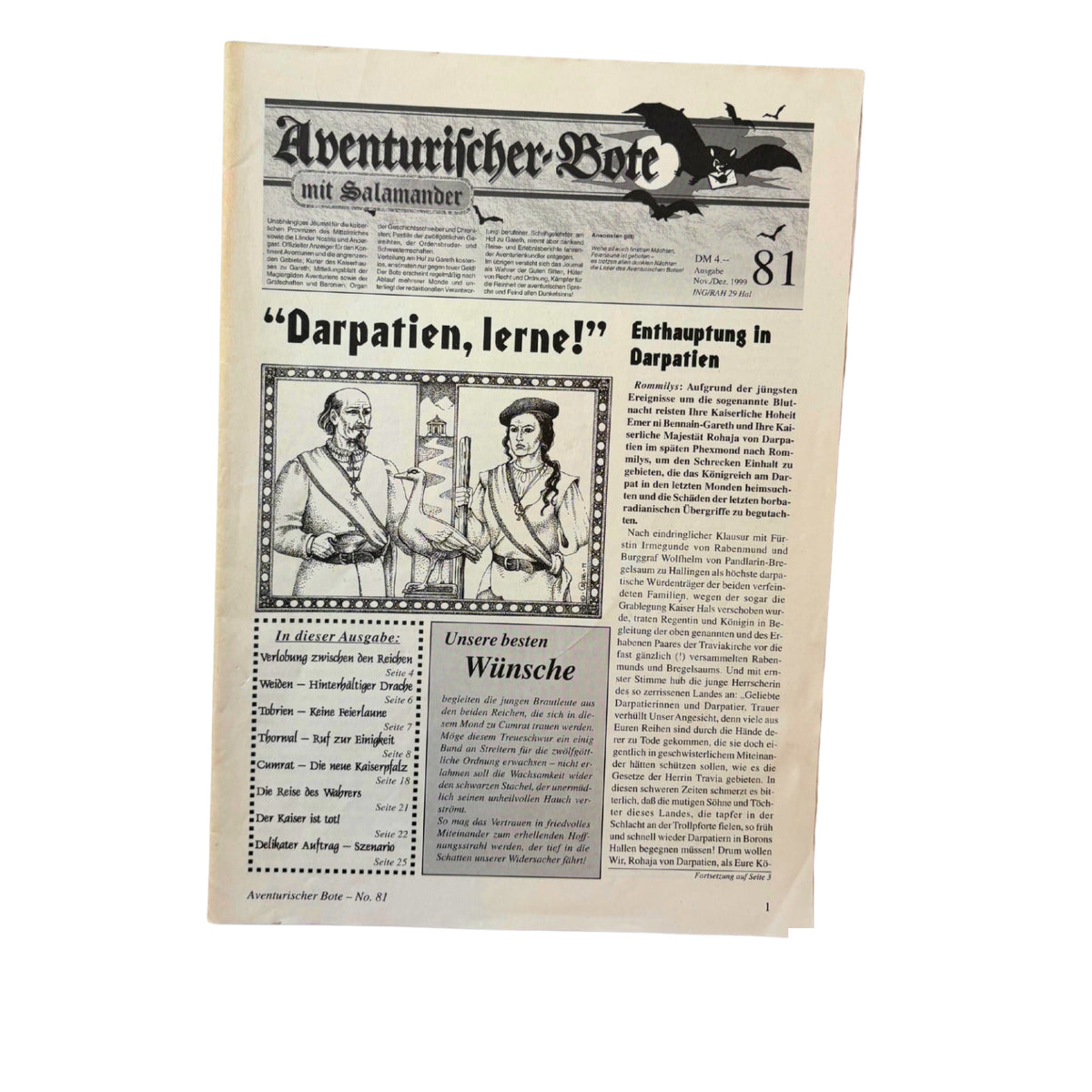 DSA, Aventurischer Bote Nr. 81 – Brettspielimperium