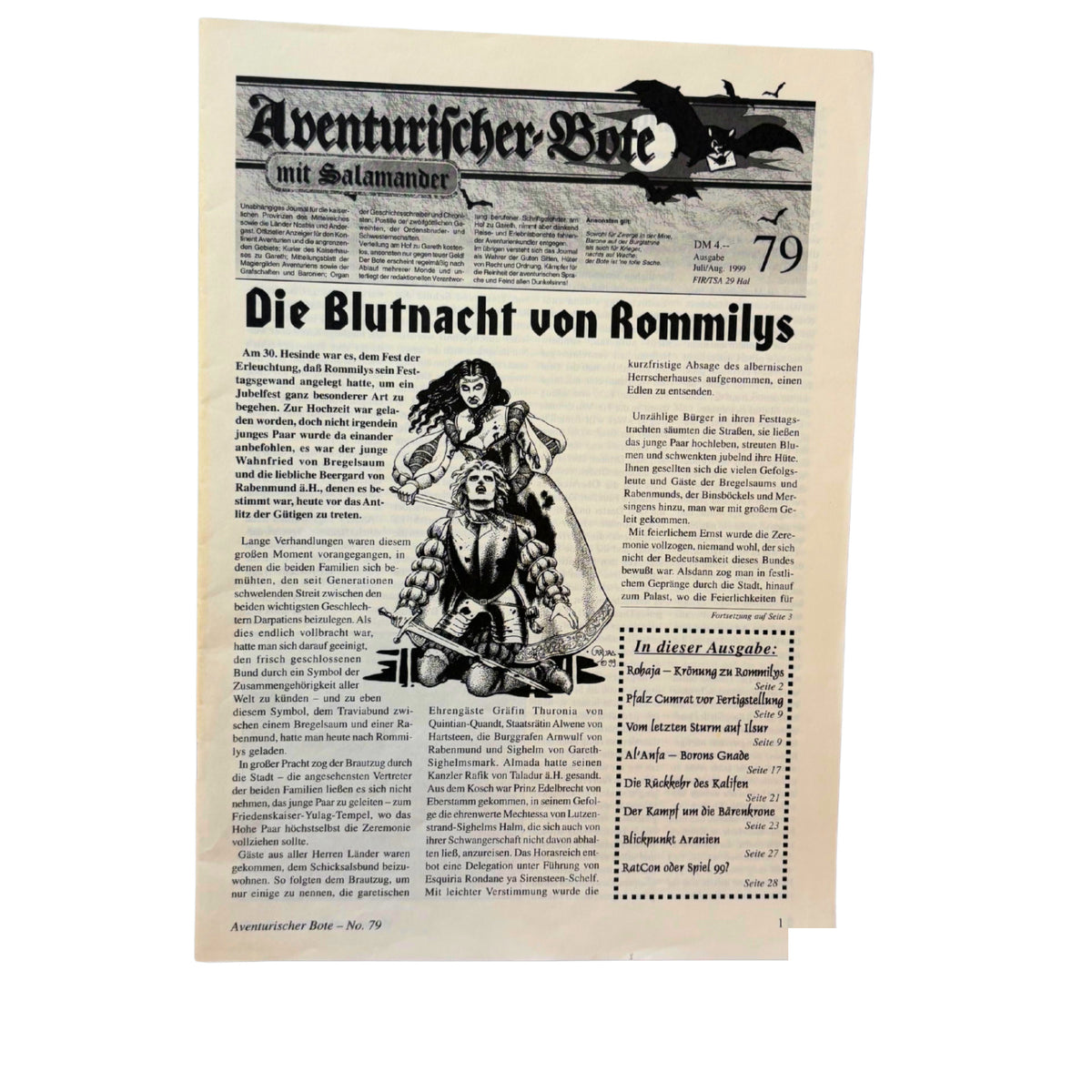 DSA, Aventurischer Bote Nr. 79 – Brettspielimperium