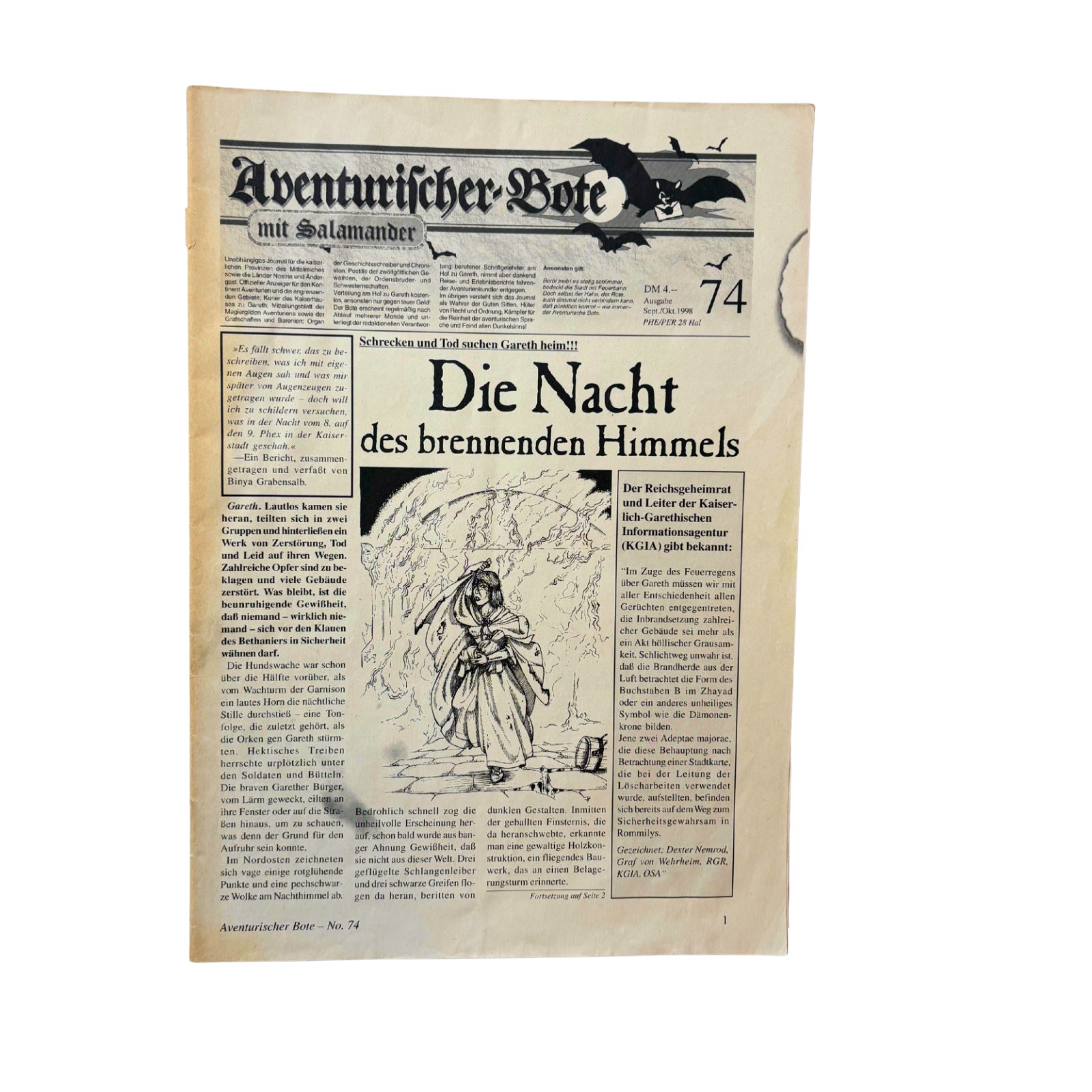 DSA, Aventurischer Bote Nr. 74 – Brettspielimperium