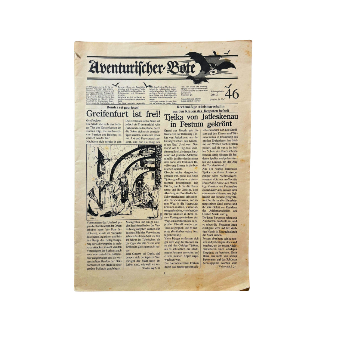 DSA, Aventurischer Bote Nr. 46 – Brettspielimperium