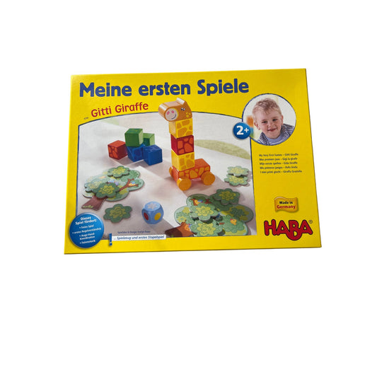 HABA Gitti Giraffe Holz Spiel Kinder - Vollständig – Brettspielimperium