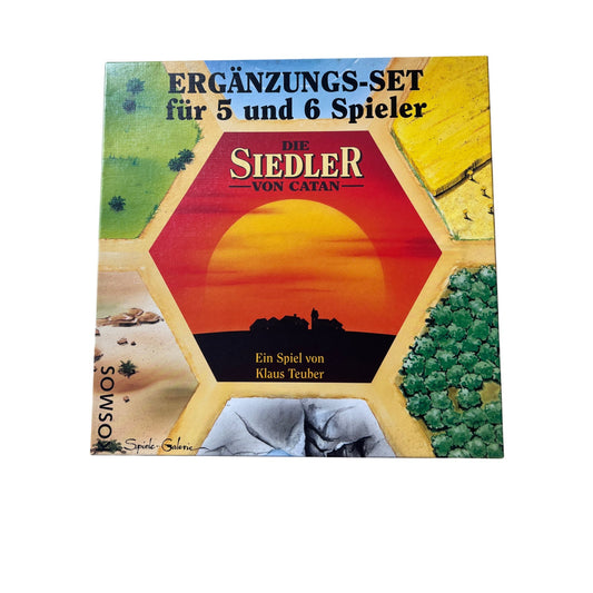Siedler von Catan - Ergänzungs-Set 5 + 6 Spieler Holz - Vollständig – Brettspielimperium