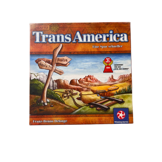 Trans America - Winning Moves - deutsch - Vollständig – Brettspielimperium