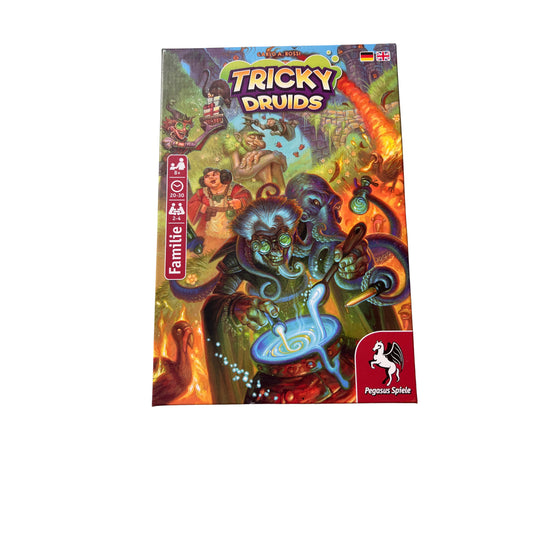 TRICKY DRUIDS Brettspiel - Gesellschaftsspiel Pegasus - Vollständig – Brettspielimperium