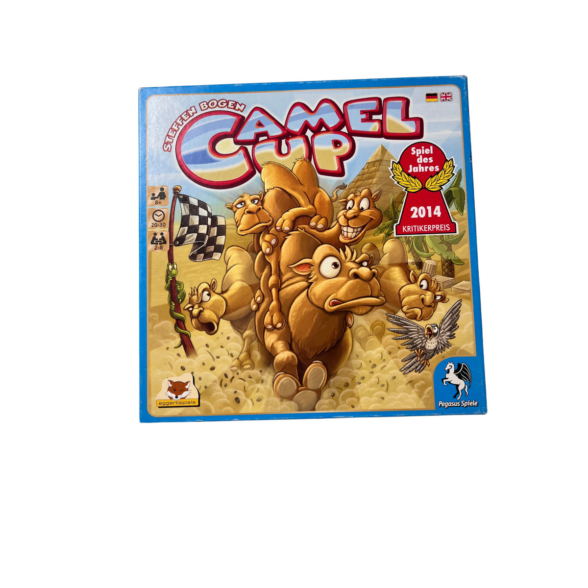 Pegasus Camel Up Gesellschaftsspiel - Camel Cup - Vollständig – Brettspielimperium