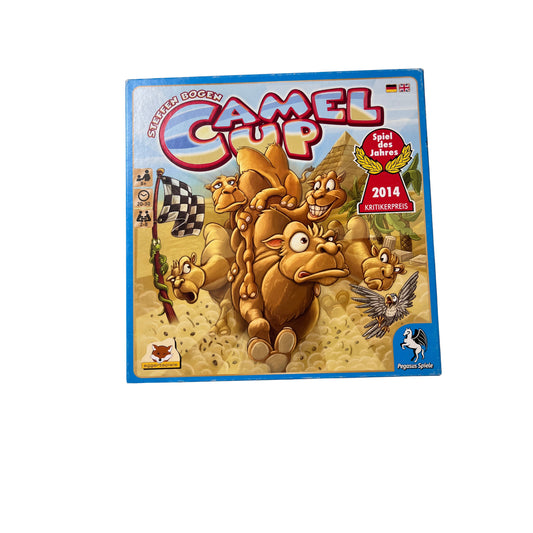 Pegasus Camel Up Gesellschaftsspiel - Camel Cup - Vollständig – Brettspielimperium