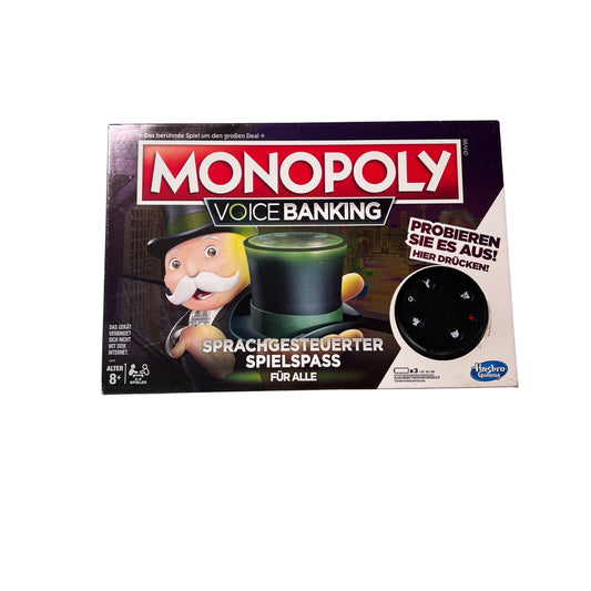 Monopoly Voice Banking Hasbro 2018 - vollständig – Brettspielimperium