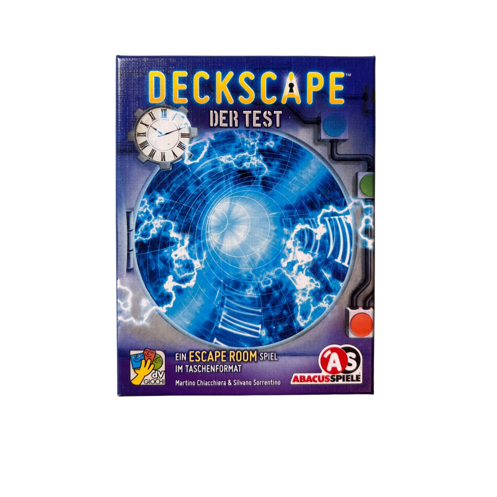 Deckscape - Der Test Spiel Brettspiel Kartenspiel von Abacus - Vollständig – Brettspielimperium