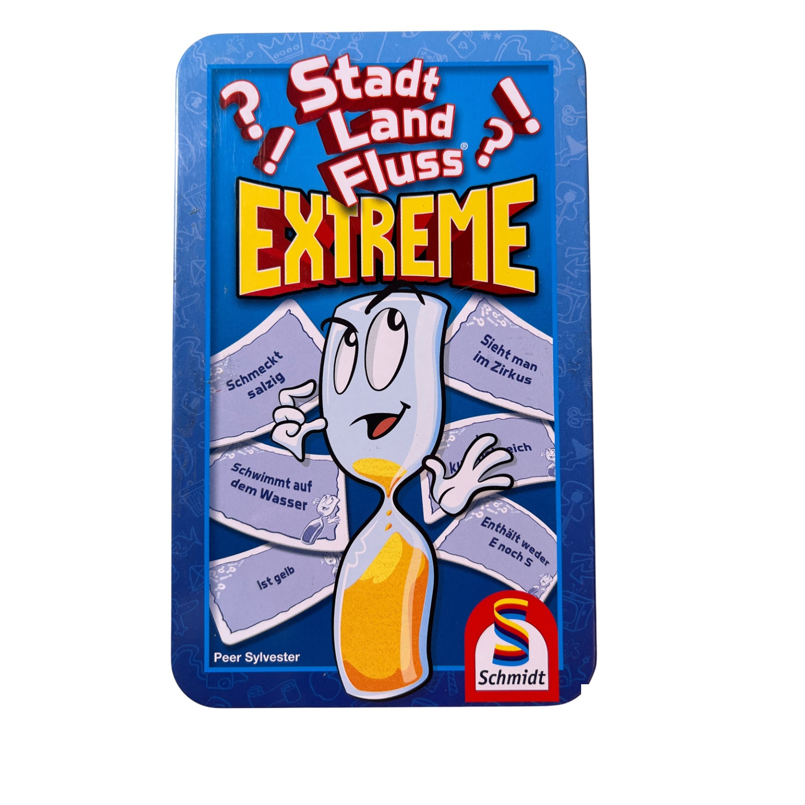 Stadt Land Fluss Extreme Kartenspiel – Metalldose - Volständig – Brettspielimperium