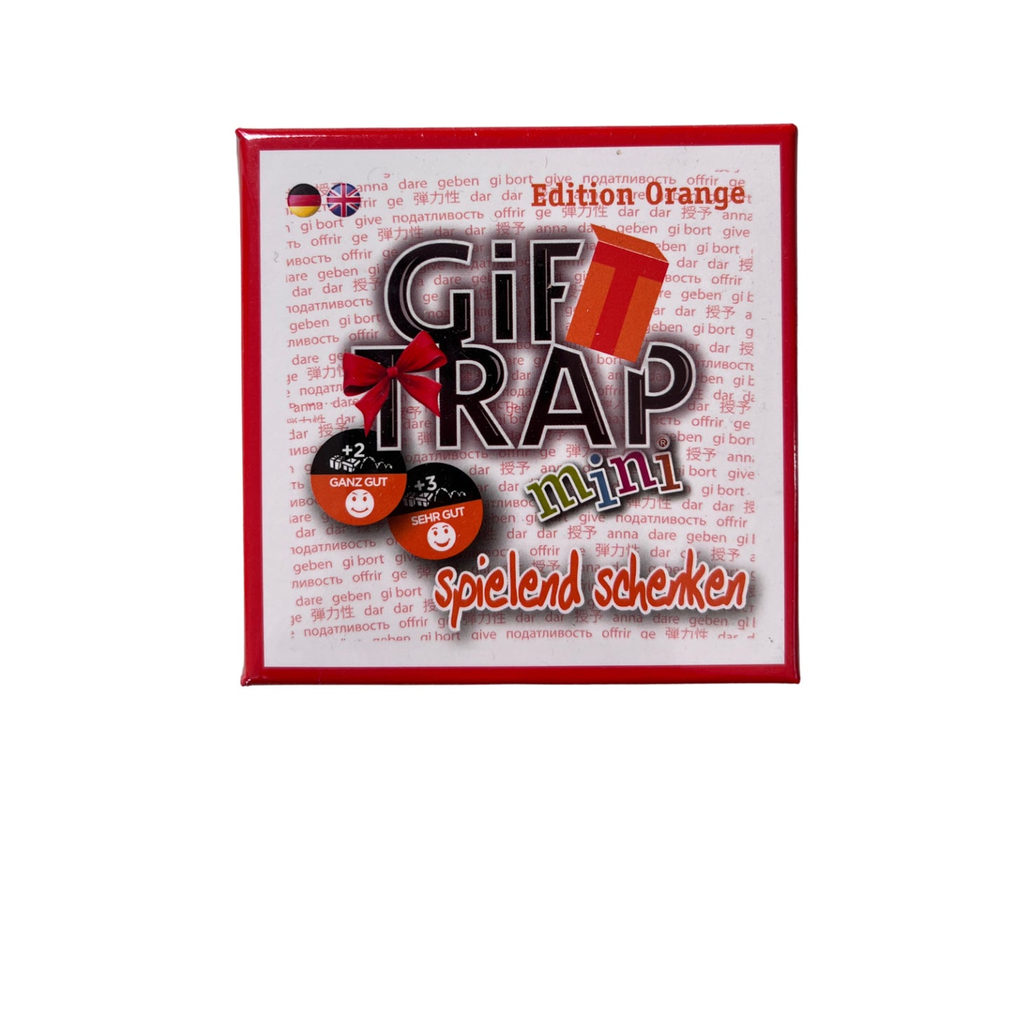 Gift Trap Mini - Edition Orange - NEU in Folie – Brettspielimperium