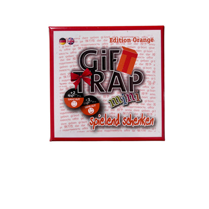 Gift Trap Mini - Edition Orange - NEU in Folie – Brettspielimperium