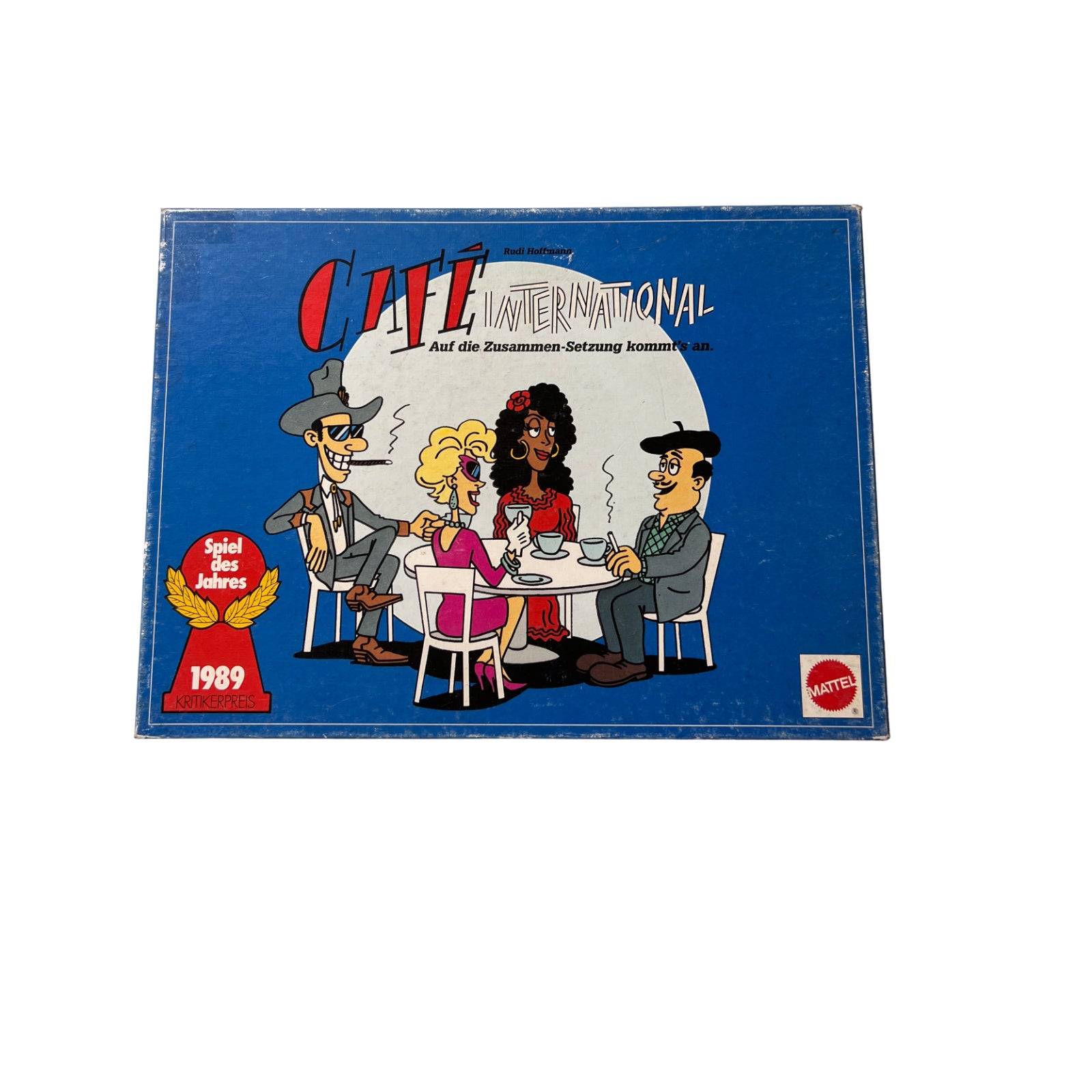 Café International - Brettspiel von Mattel - Vollständig – Brettspielimperium