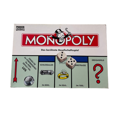 Brettspiel  - Monopoly - Parker DM-Version 1996 - Vollständig – Brettspielimperium