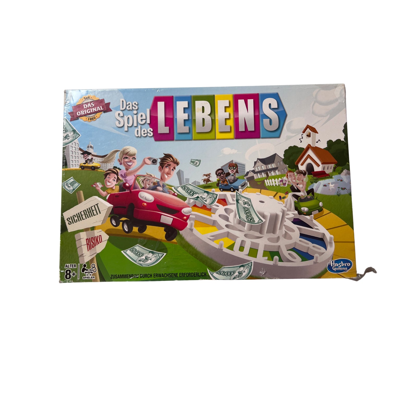 Das Spiel des Lebens Hasbro 2015 Brettspiel Familienspiel  - Neu in Folie! – Brettspielimperium