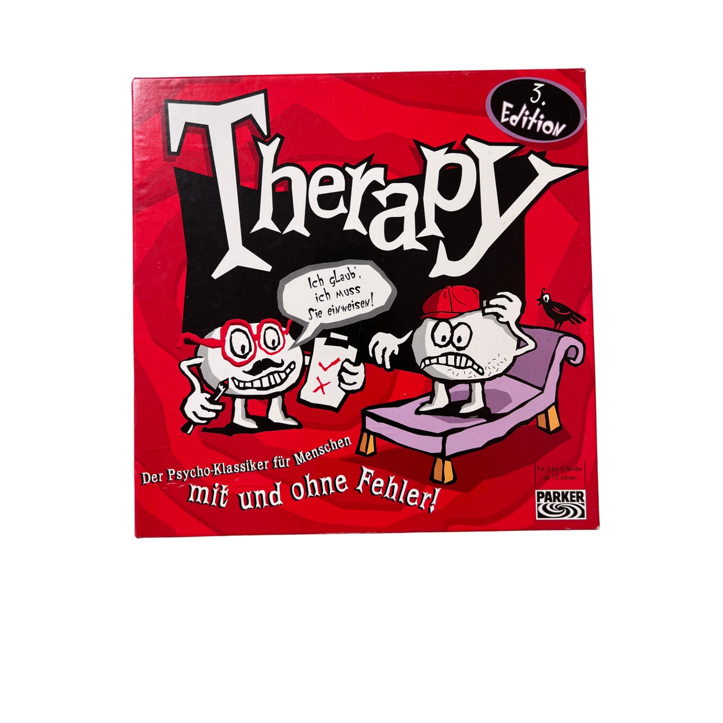 Therapy 3. Edition Parker Spiel Brettspiel – Vollständig – Brettspielimperium