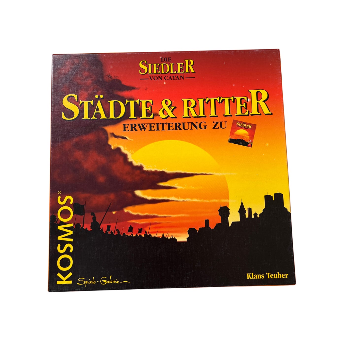 Die Siedler von Catan Städte und Ritter Erweiterung HOLZ - Vollständig – Brettspielimperium