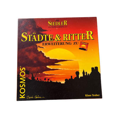 Die Siedler von Catan Städte und Ritter Erweiterung HOLZ - Vollständig – Brettspielimperium