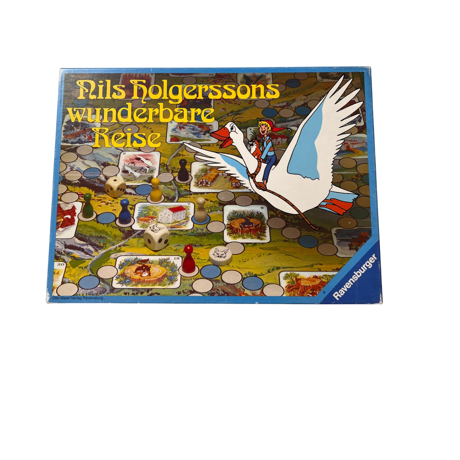 Vintage Nils Holgerssons Wunderbare Reise - Ravensburger 1982 - Vollständig – Brettspielimperium