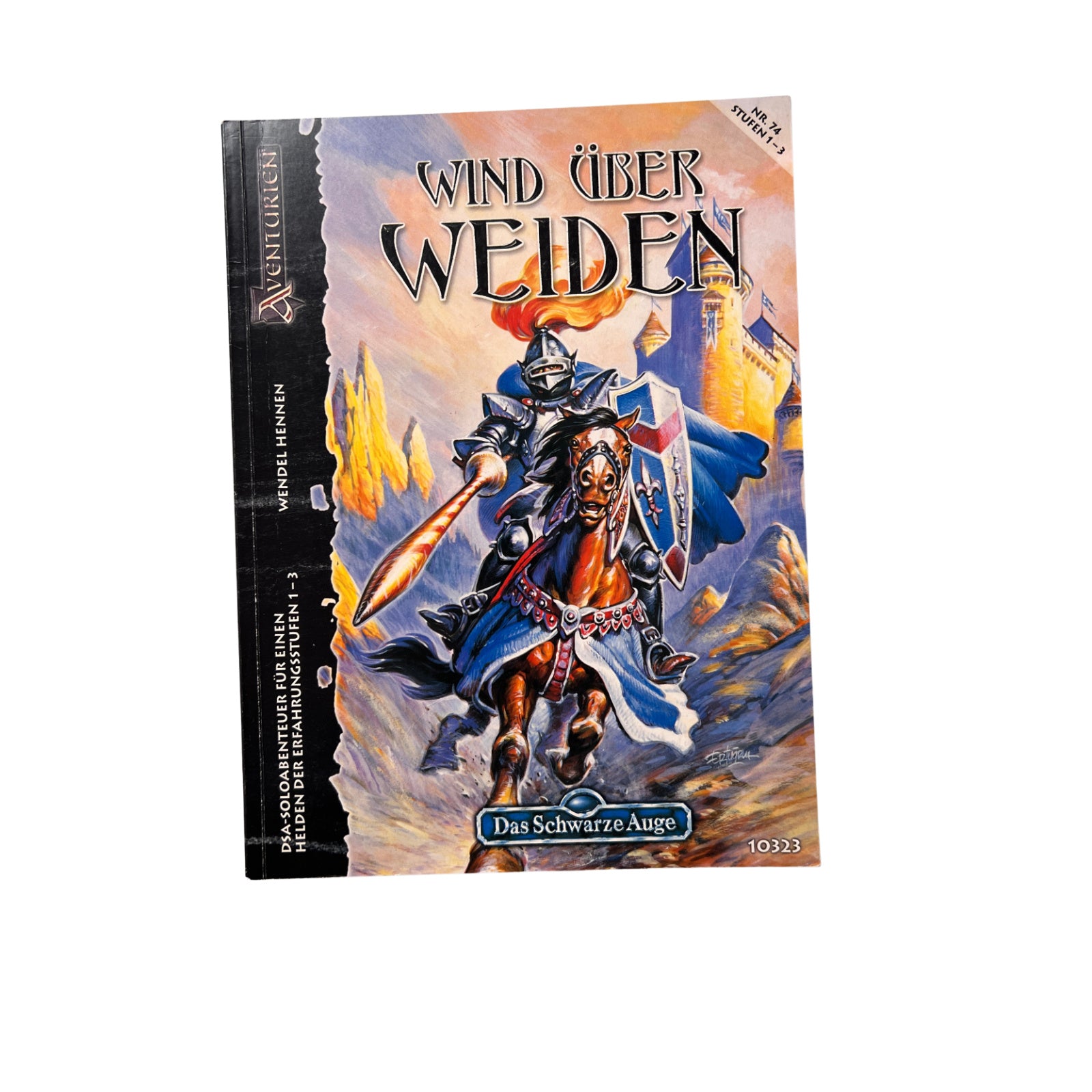 DSA Das Schwarze Auge Wind über Weiden Soloabenteuer – Brettspielimperium