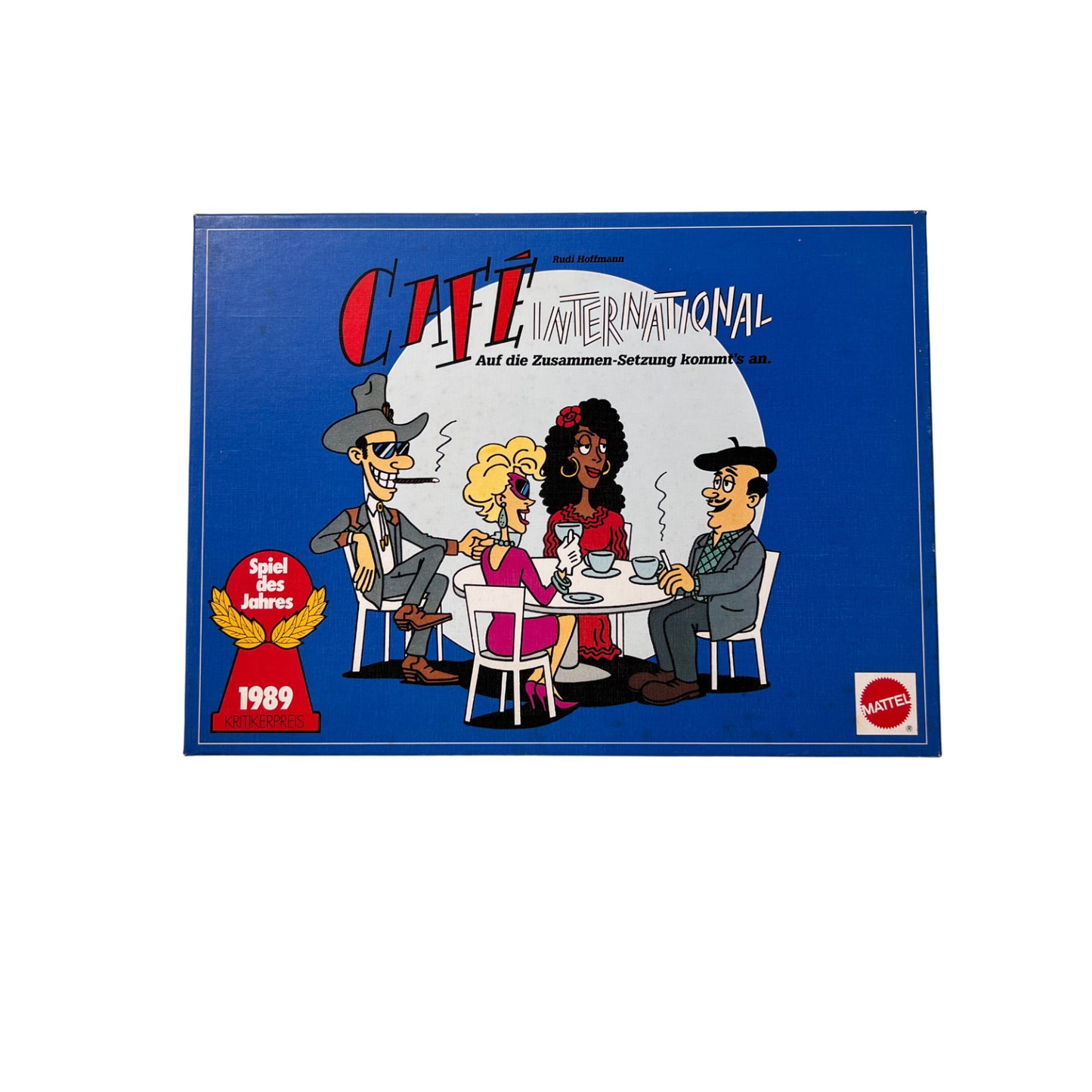 Café International - Brettspiel von Mattel - Vollständig – Brettspielimperium