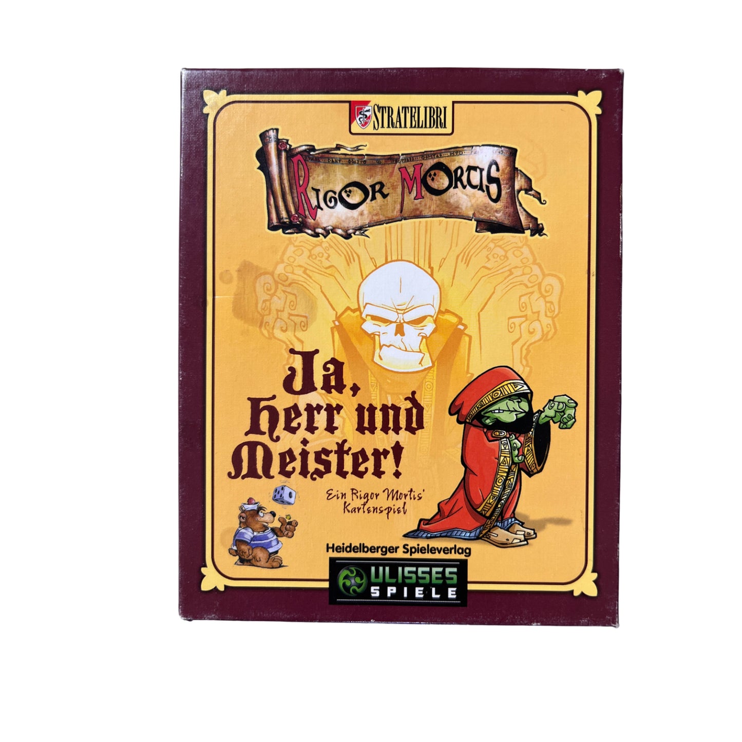 Ja, Herr und Meister! Rigor Mortis Kartenspiel Heidelberger Spiel - Vollständig – Brettspielimperium