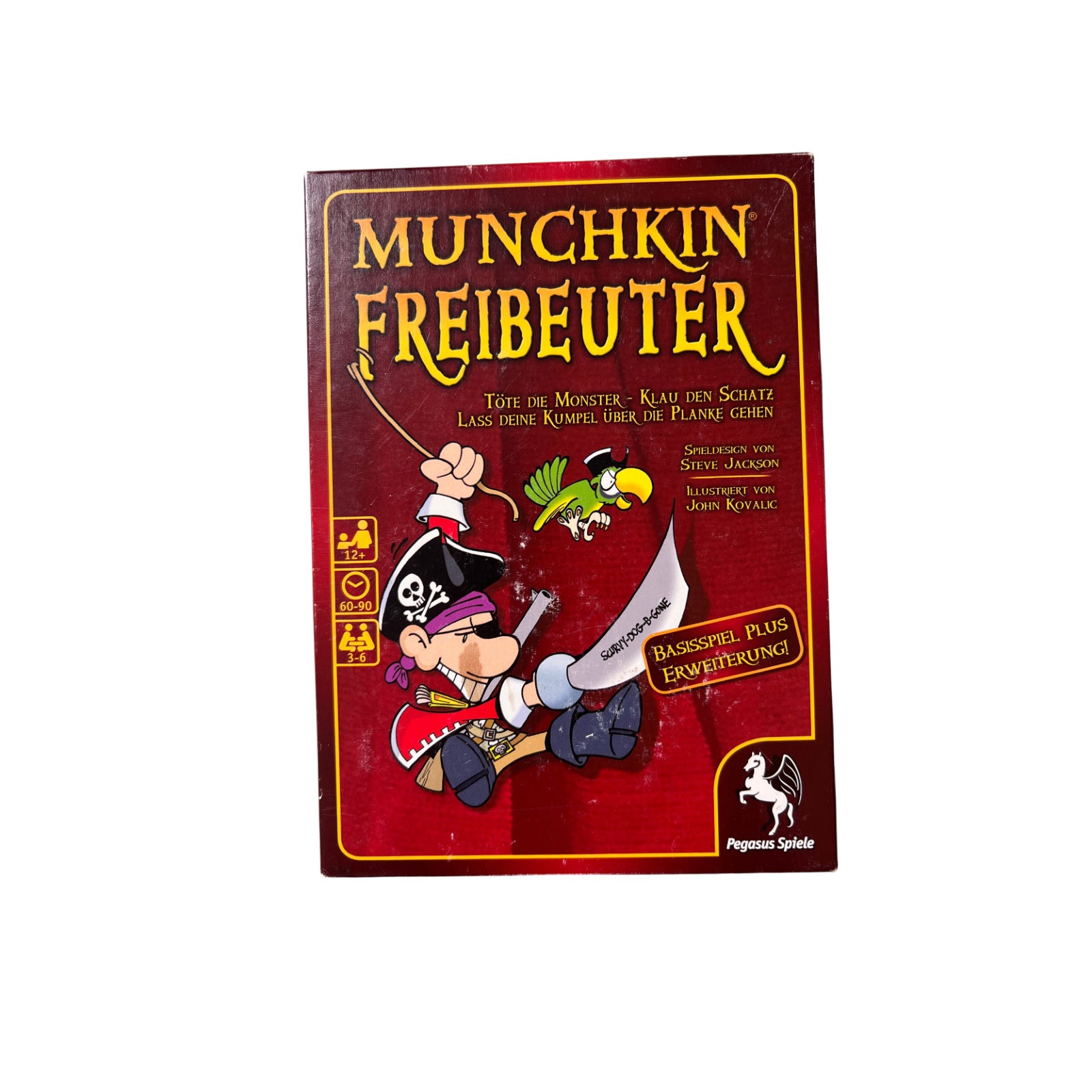 Munchkin – Freibeuter Basisspiel + Erweiterung – Pegasus Spiele – Vollständig – Brettspielimperium