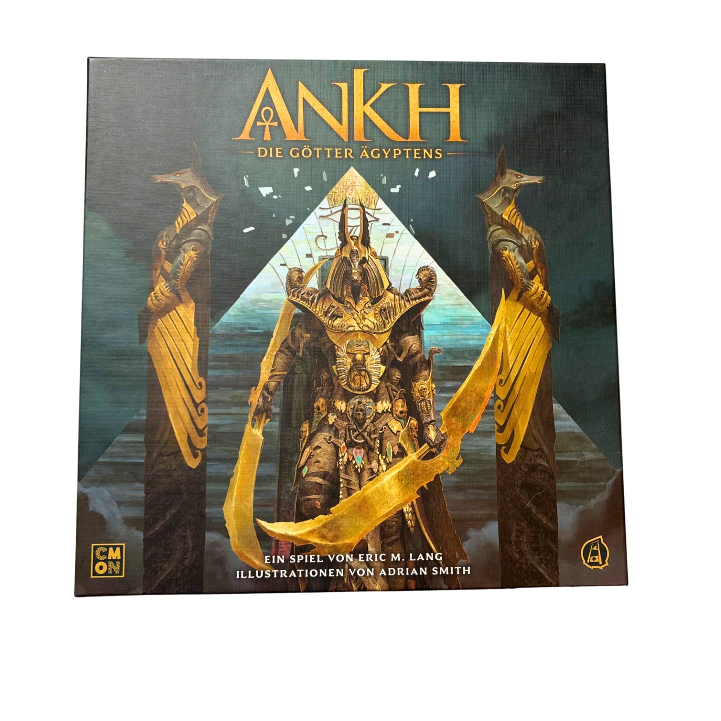Ankh die Götter Ägyptens Grundspiel deutsche Ausgabe CMON - Unbespielt – Brettspielimperium