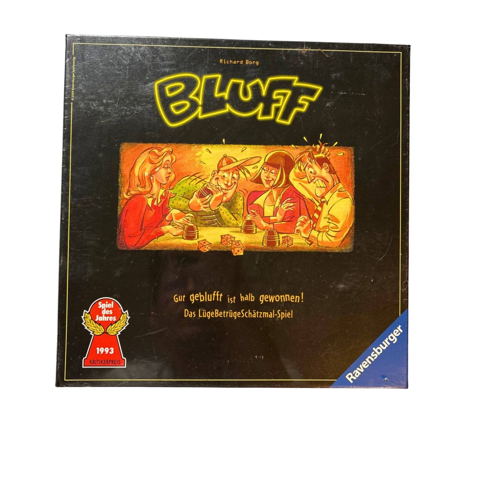 Bluff Brettspiel 2009 Ravensburger Würfelspiel - NEU in Folie – Brettspielimperium