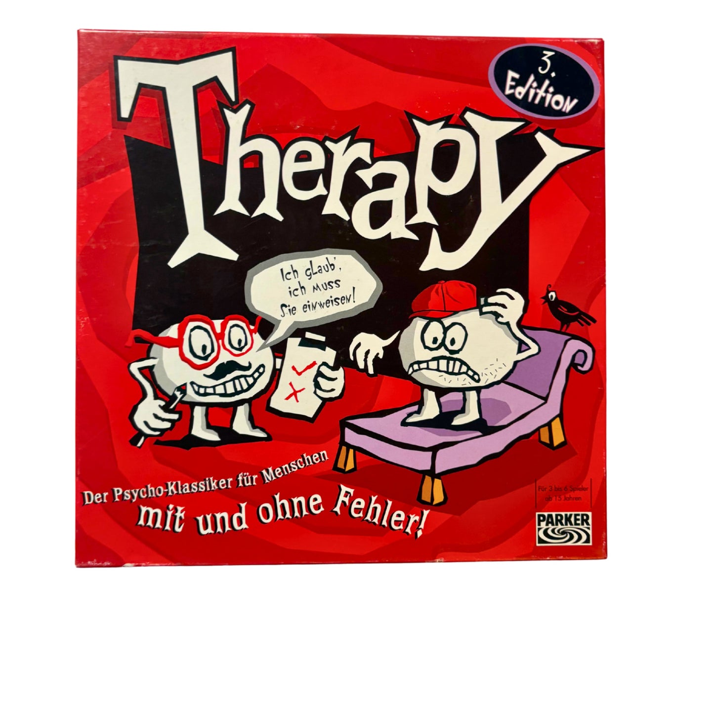 Therapy 3. Edition Parker Spiel Brettspiel – Vollständig – Brettspielimperium