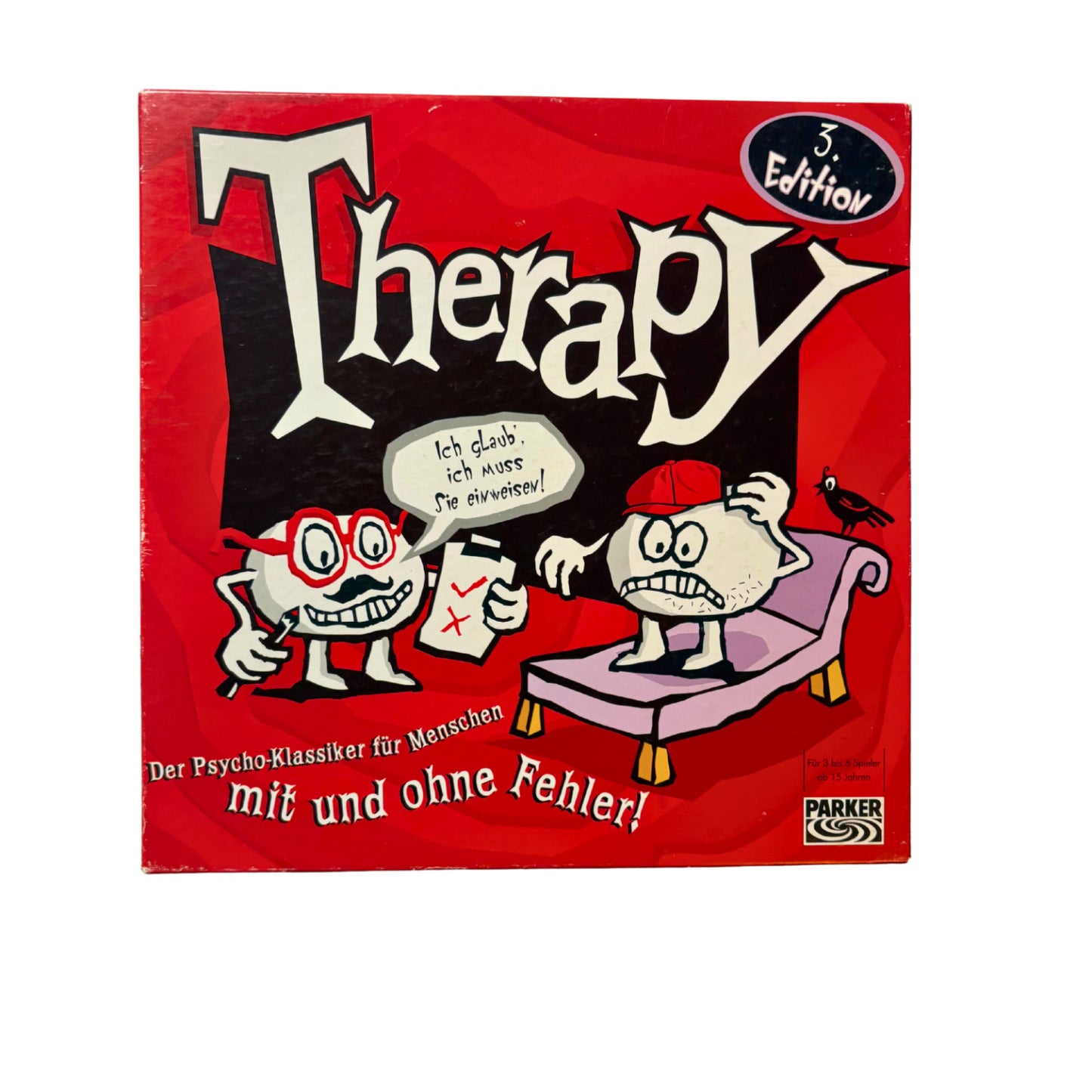 Therapy 3. Edition Parker Spiel Brettspiel – Vollständig – Brettspielimperium