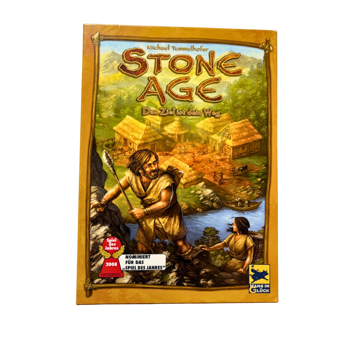 Stone Age: Das Ziel ist dein Weg Grundspiel - Hans im Glück - Vollständig – Brettspielimperium
