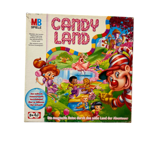 Candy Land Ab 3 Jahren MB Spiele und Hasbro 2005 Vollständig Brett gerissen – Brettspielimperium