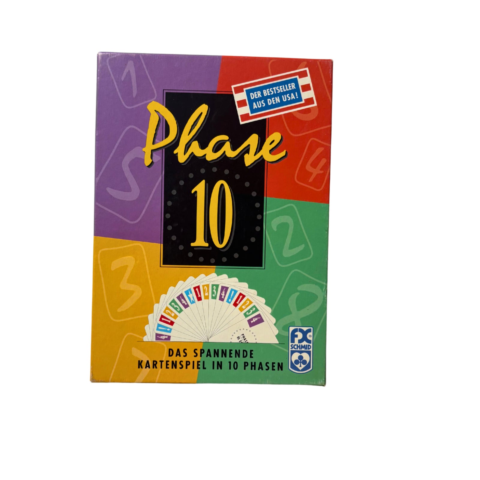 Phase 10 Kartenspiel FX Schmid 1995 - Vollständig – Brettspielimperium