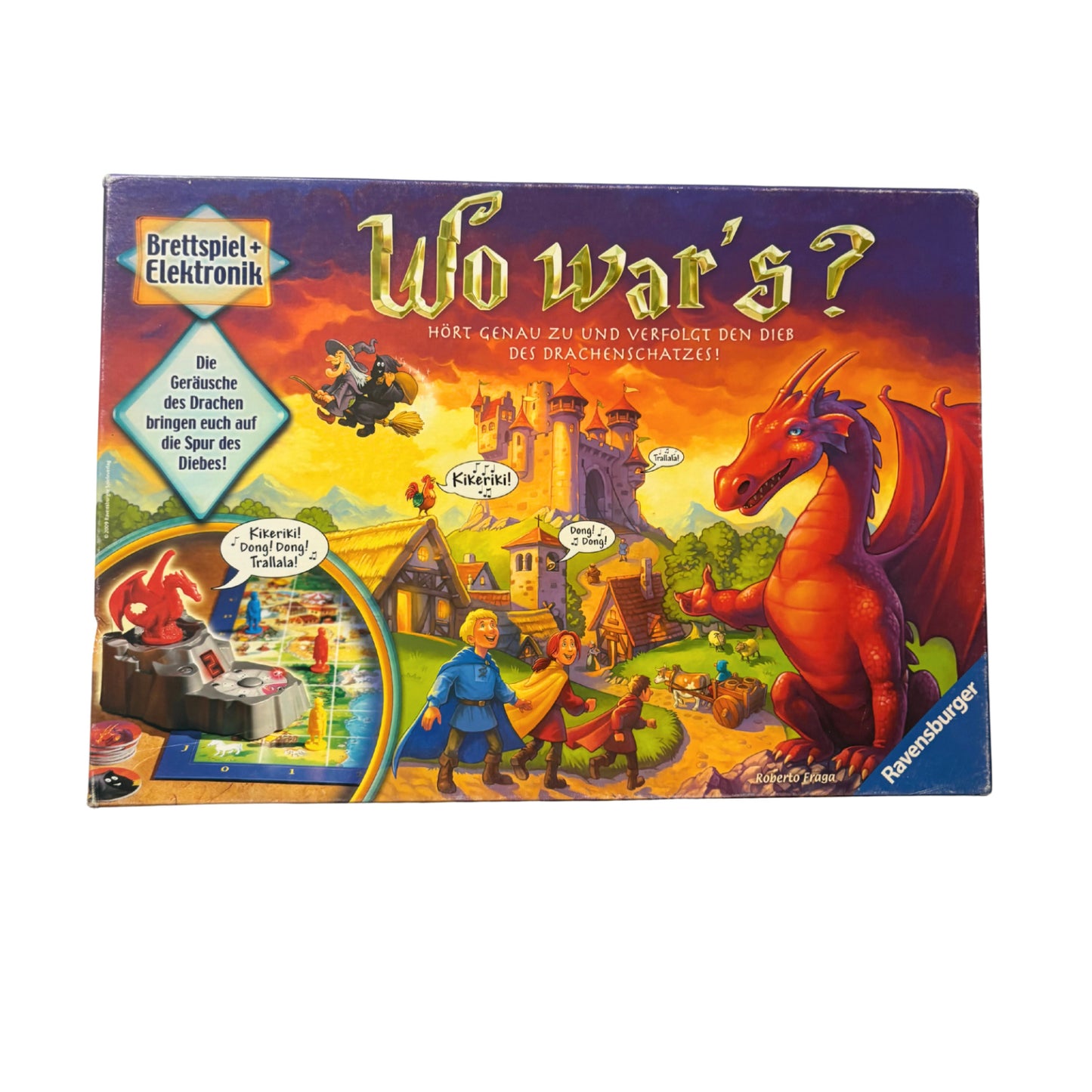 Brettspiel - Wo Wars - verfolgt den Dieb - Ravensburger 2009 - Vollständig – Brettspielimperium