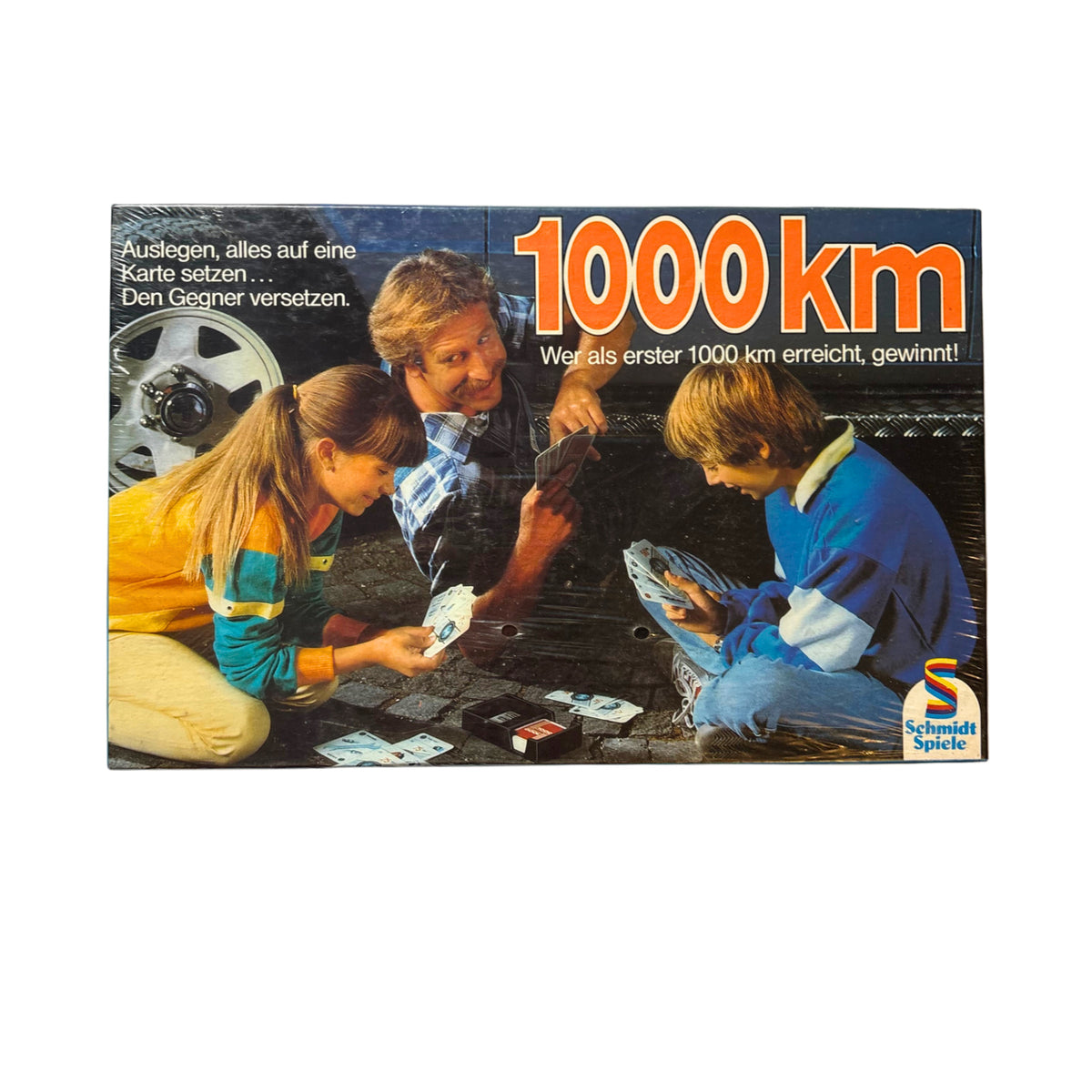 1000 KM Spiel - Kilometer Schmidt Spiele - große Ausgabe - Neu in Folie – Brettspielimperium