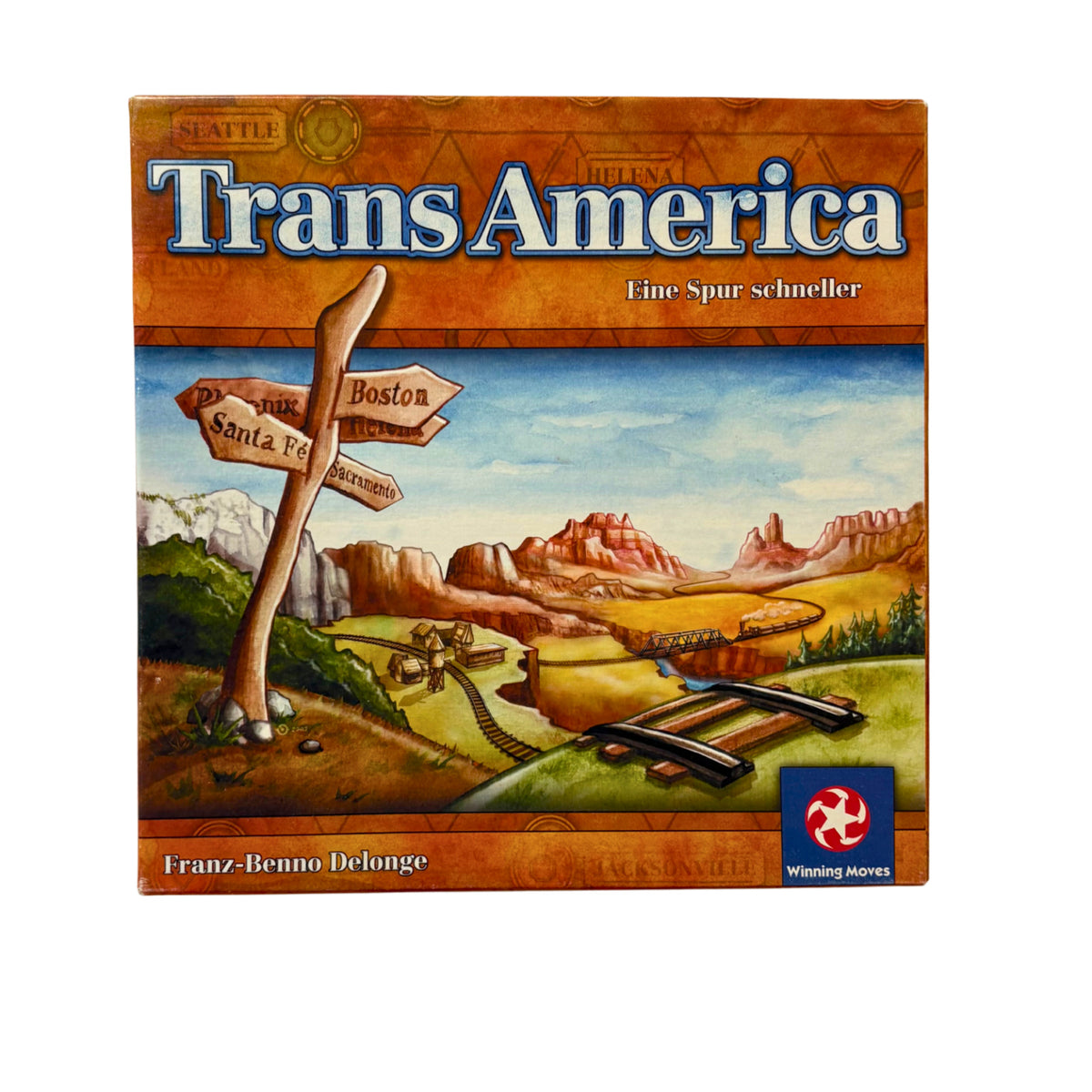 Trans America - Winning Moves - deutsch - Vollständig – Brettspielimperium